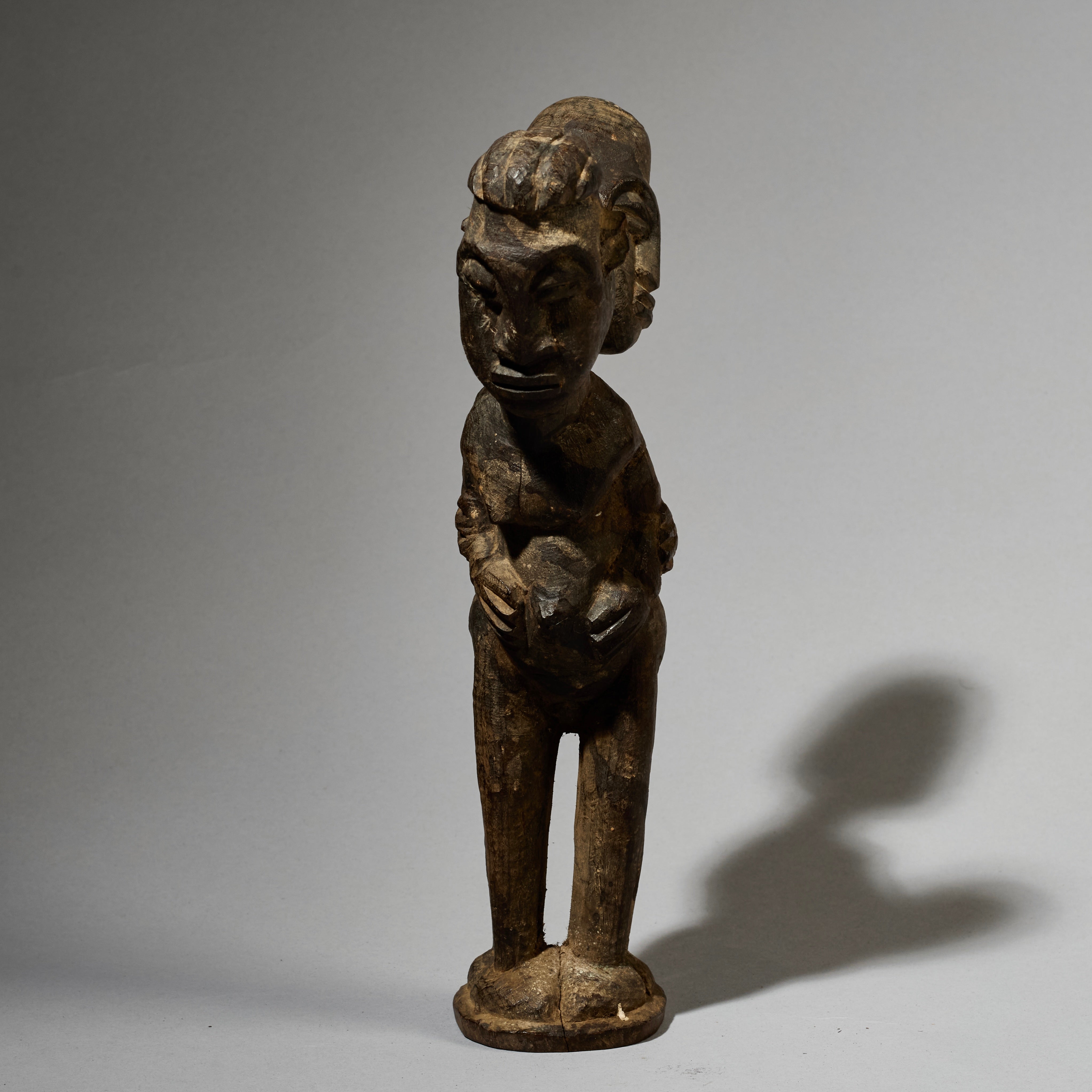 A SUPERB COPULATING LOBI THIL STATUE FROM IVORY  COAST  ( No 5003)