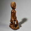 A SWEET SEATED BAULE TRIBE WOMAN , EX UK COLL. IVORY COAST  ( No 5014 )