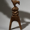 A STUNNING PATINATED BAULE TRIBE CATAPULT , IVORY COAST (  No 4975 )