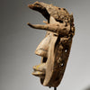 A UNUSUAL GUERRE MASK FROM THE IVORY COAST ( No 5036)