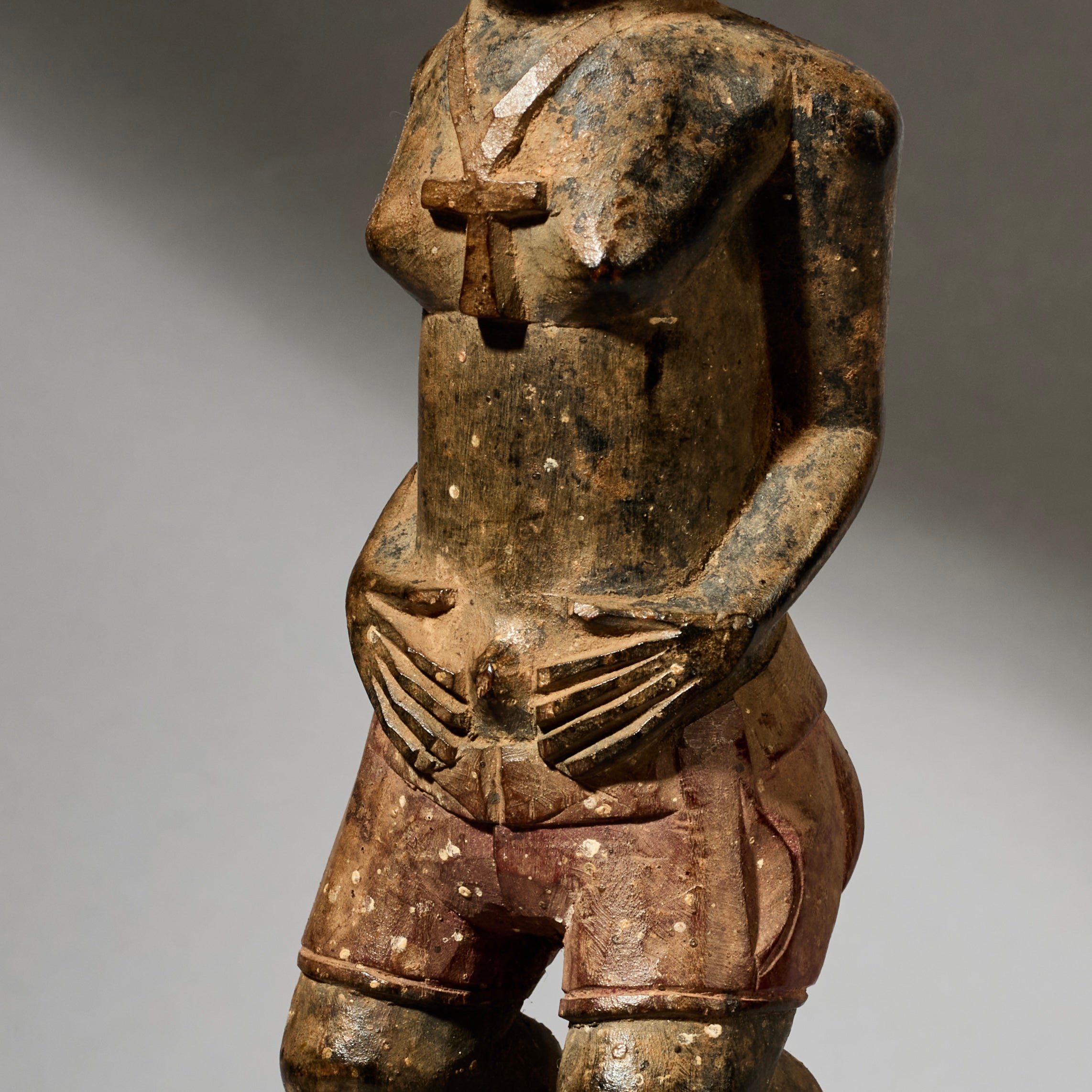 A VERY FINE SPIRIT PARTNER FROM BAULE TRIBE OF THE IVORY COAST ( No 5053 )