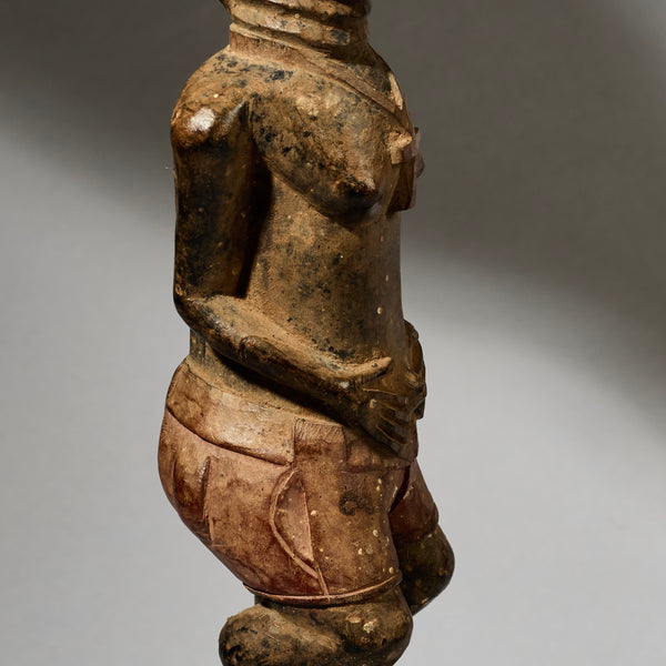 A VERY FINE SPIRIT PARTNER FROM BAULE TRIBE OF THE IVORY COAST ( No 5053 )