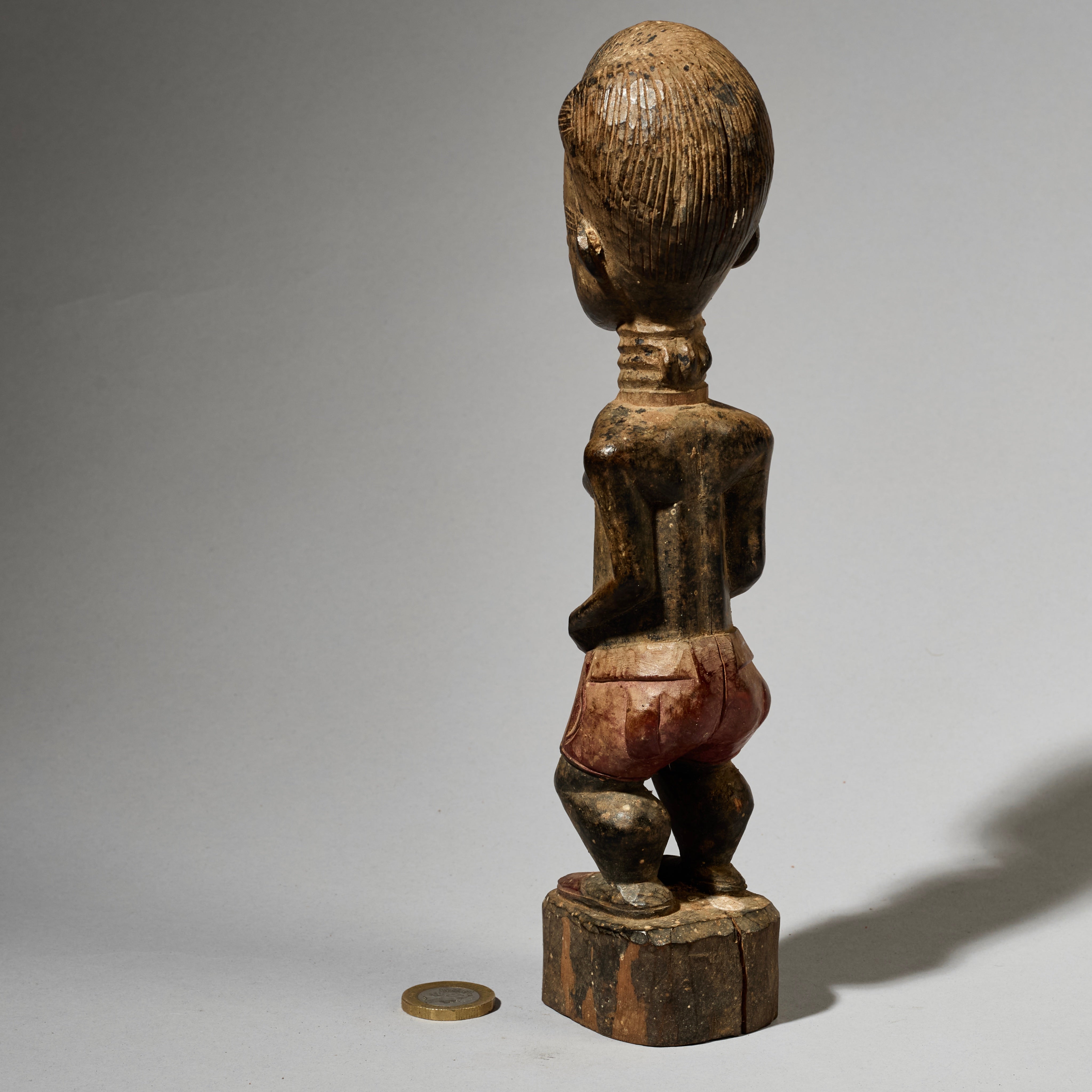 A VERY FINE SPIRIT PARTNER FROM BAULE TRIBE OF THE IVORY COAST ( No 5053 )