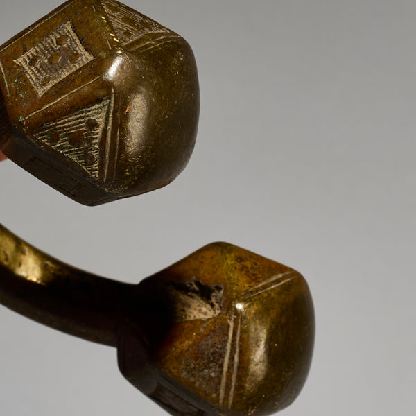 A LARGE TUAREG ANKLET FROM THE SAHARA ( No 4972)
