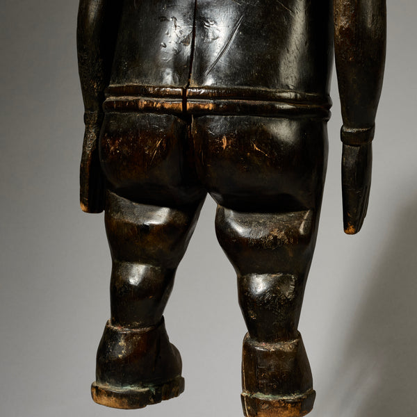 A RARE LARGE MENDE TRIBE STATUE FROM SIERRA LEONE ..EX UK COLLECTION  ( No 5037 )
