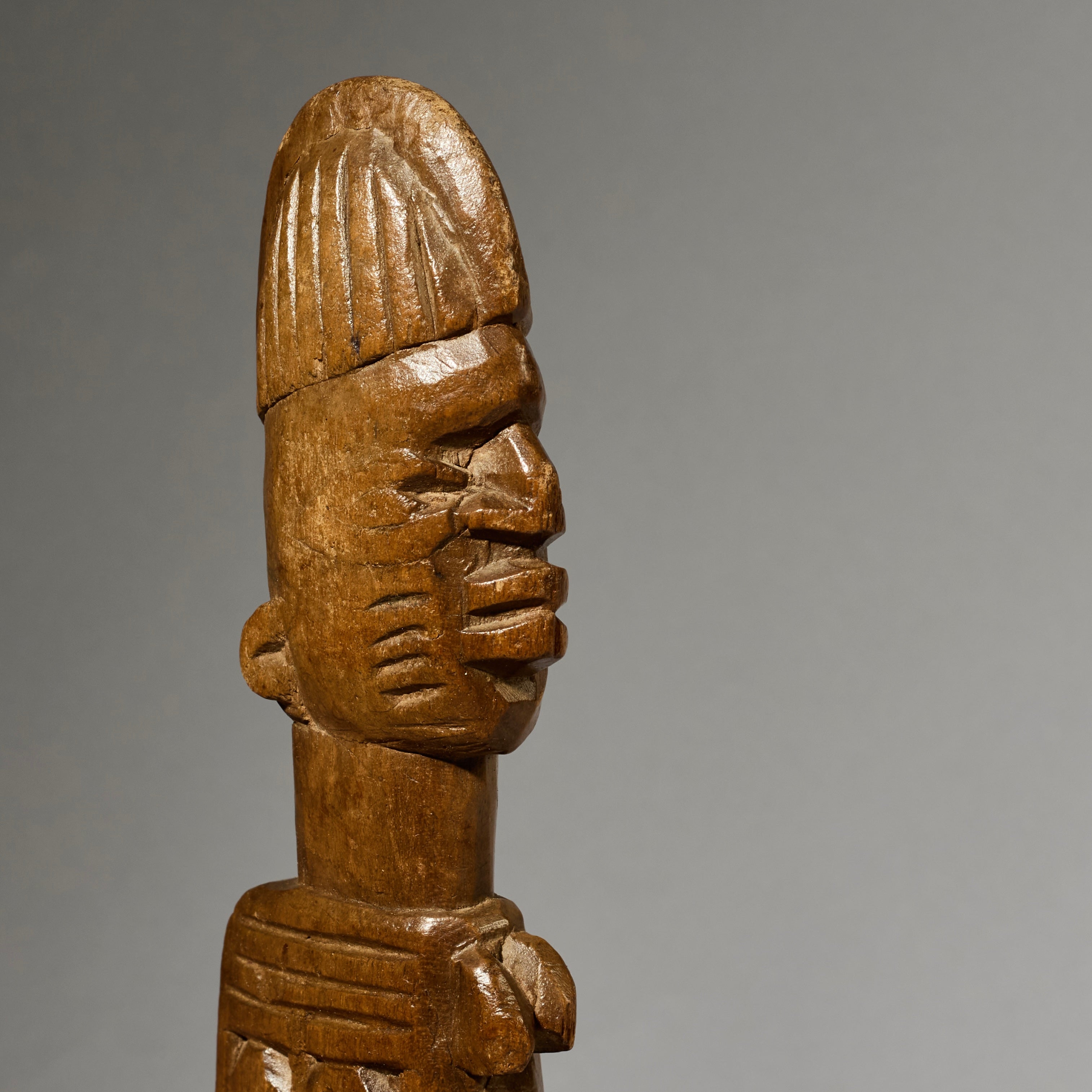 A LOVELY OLD  DOLL , EX UK COLL. YORUBA TRIBE OF NIGERIA ( No 5013 )