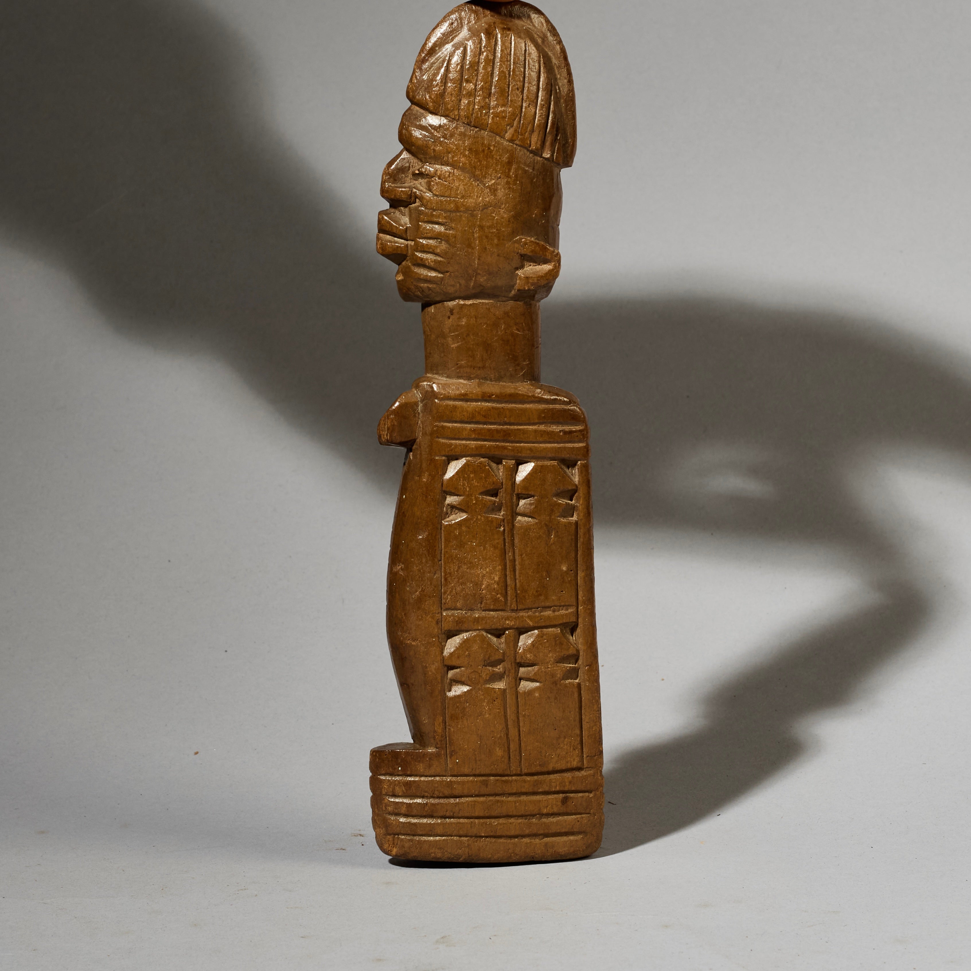 A LOVELY OLD  DOLL , EX UK COLL. YORUBA TRIBE OF NIGERIA ( No 5013 )