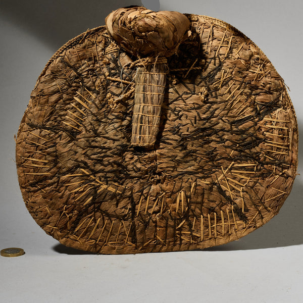 A BEAUTIFUL MANGBETU TRIBE REAR SKIRT DECORATION FROM THE CONGO EX UK COLLECTION  ( No 5055 )