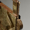 A TRADITIONAL METAL VINTAGE PADLOCK EX UK COLL. FROM TUAREG TRIBE OF NIGER W.AFRICA ( No 5050 )