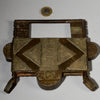 A TRADITIONAL METAL VINTAGE PADLOCK EX UK COLL. FROM TUAREG TRIBE OF NIGER W.AFRICA ( No 5050 )