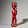 A FINE RED COLON FIGURE, BAULE TRIBE IVORY COAST ( No 4999)