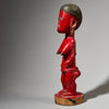 A FINE RED COLON FIGURE, BAULE TRIBE IVORY COAST ( No 4999)