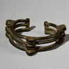 A RARE TYPE OF LARGE BAULE BELL DANCERS BRACELET, IVORY COAST (No 5041)