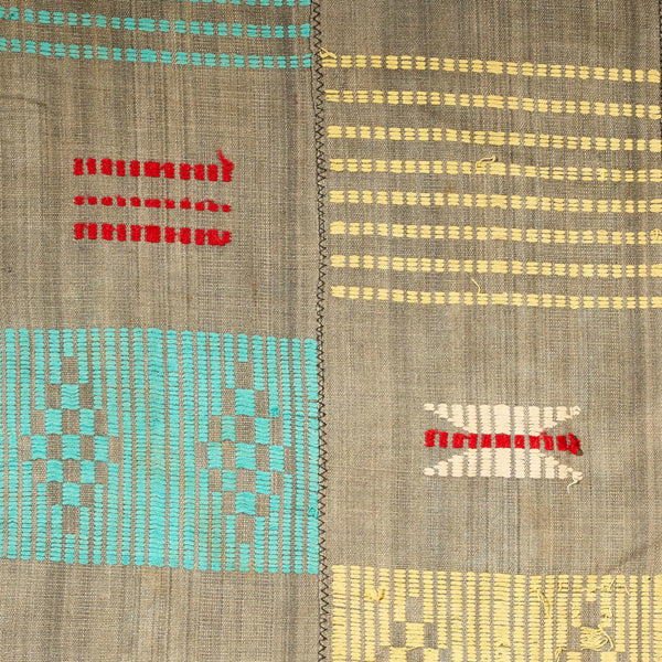 AN ATTRACTIVE COTTON CLOTH FROM THE SENOUFO  TRIBE OF IVORY COAST    ( No 5045 )