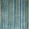 A WELL USED INDIGO STRIPED WOMANS CLOTH, NORTHERN GHANA ( No 5010 )
