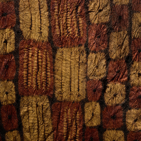 A BOLD MOUNTED CLOTH, EWE TRIBE GHANA ( No 5020)