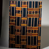 A BOLD MOUNTED CLOTH, EWE TRIBE GHANA ( No 5021 )