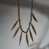A RAW IRON CURRENCY NECKLACE FROM KIRDI TRIBE OF CAMEROON, WEST AFRICA( No 5058)