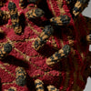 AN ATTRACTIVE RED HAT , BAMILEKE TRIBE OF CAMEROON ( No 5081 )