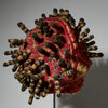 AN ATTRACTIVE RED HAT , BAMILEKE TRIBE OF CAMEROON ( No 5081 )