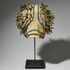 A SCULPTURAL FINGERLING HAT, BAMILEKE TRIBE CAMEROON W.AFRICA  ( No 5063)
