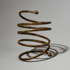 AN ELEMENTAL BRASS COIL BANGLE FROM KIRDI TRIBE CAMEROON, W.AFRICA( No 2202) (Copy)