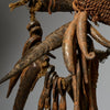 AN ARTISTIC IRON CURRENCY NECKLACE FROM KIRDI TRIBE CAMEROON W.AFRICA ( No 5068 )