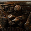 AN AMAZING ELABORATE CHAIR FROM THE BAMILEKE TRIBE OF CAMEROON W.AFRICA ( No 5117 ) (Copy)