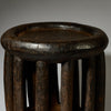 A CHUNKY HEAVY LARGE  STOOL   THE BAMILEKE TRIBE OF CAMEROON W.AFRICA ( No 5116 )