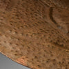 A BUMPY ROUND SHIELD, KIRDI TRIBE N CAMEROON, W.AFRICA WITH GOOD AGE AND PATINA  ( No 5075 )