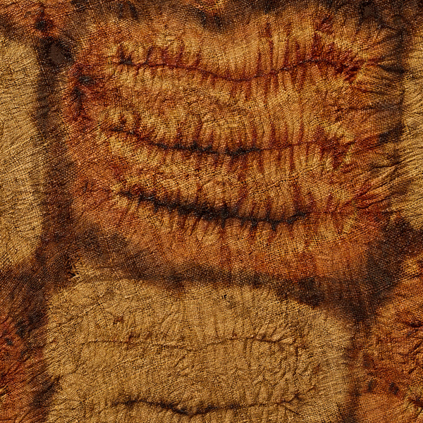A RAFFIA SMALL CLOTH MOUNTED, DIDA TRIBE IVORY COAST ( No 5098)