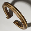 A SUBSTANTIAL LARGE 19thC CURRENCY TORQUE FROM YORUBA TRIBE W.AFRICA ( No 5085 )