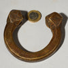 A CUBIST HAUSA BRONZE ANKLET FROM THE HAUSA TRIBE WEST AFRICA ( No 5083 )