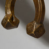 A CUBIST HAUSA BRONZE ANKLET FROM THE HAUSA TRIBE WEST AFRICA ( No 5083 )
