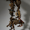 AN INTERESTING CLUSTERED TALISMANIC NECKLACE FROM KIRDI TRIBE OF CAMEROON( No 5092 )