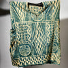 AN NDOP TUNIC GEOMETRIC DESIGN FROM BAMILEKE TRIBE OF CAMEROON ( No 5104 )