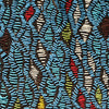 AN ARTISTIC BEADED SHIRT WITH NDOP TRIM, BAMILEKE TRIBE OF CAMEROON ( No 5113 )