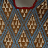 A WONDERFUL LIGHT BLUE BEADED DANCE SHIRT, BAMILEKE TRIBE OF CAMEROON ( No 5089 )
