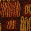 A LARGE RAFFIA CLOTH MOUNTED, DIDA TRIBE IVORY COAST ( No 5100)