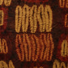 A LARGE RAFFIA CLOTH MOUNTED, DIDA TRIBE IVORY COAST ( No 5100)