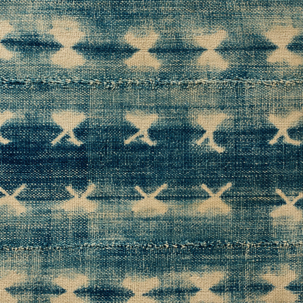 A PRETTY  MOUNTED CLOTH, MOSSI TRIBE OF BURKINA  ( No 5078 )