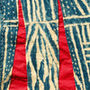 A PATINATED NDOP TUNIC WITH WATERY DESIGN, BAMILEKE TRIBE OF CAMEROON ( No 5106 )