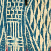 A PATINATED NDOP TUNIC WITH WATERY DESIGN, BAMILEKE TRIBE OF CAMEROON ( No 5106 )