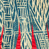 A PATINATED NDOP TUNIC WITH WATERY DESIGN, BAMILEKE TRIBE OF CAMEROON ( No 5106 )