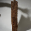 AN EARTHY NATURAL FIBRE SHIELD FROM THE NGOMBE TRIBE OF THE CONGO, EX UK COLLECTION  [ No 5076 )