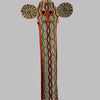 A WONDERFUL GREEN BEADED ELEPHANT MASK, BAMILEKE TRIBE OF CAMEROON ( No 5080)
