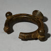 A  BRONZE CURRENY  BRACELET FROM LOBI TRIBE , BURKINA FASO  ( No 5119 )