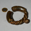 A UNIQUE  BRONZE BRACELET, SENOUFO TRIBE BURKINA FASO  ( No 5120 )