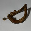 A SUPERB LOBI STIRRUP ANKLET OF BURKINA FASO WEST AFRICA( No 5156)