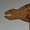 A LARGE RARE  IRON CHAMELEON   FROM LOBI TRIBE BURKINA FASO ( No 5146)